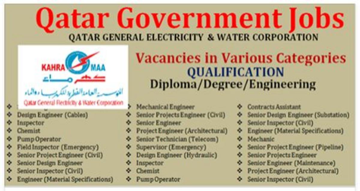 QATAR GOVERNMENT JOBS Faster Job Finder